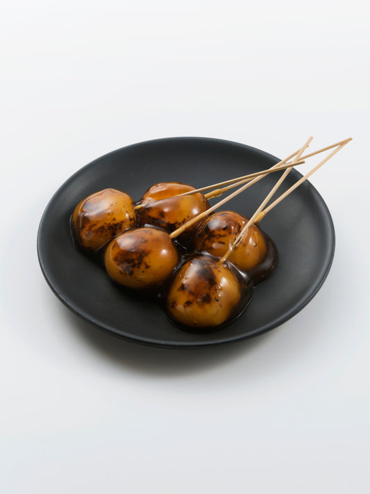 牡蠣出汁みたらしだんご